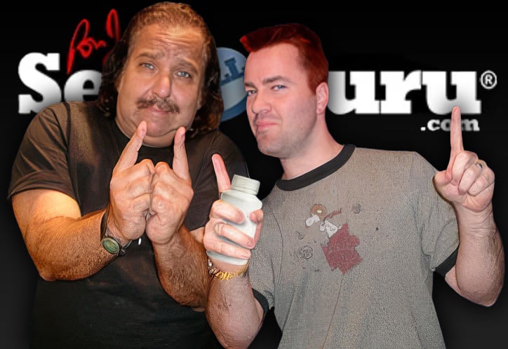 Ron Jeremy with another guy